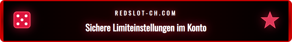 Ein Spieler navigiert im Redslot-Konto zum Bereich für verantwortungsvolles Spielen, um sein Einzahlungslimit festzulegen.