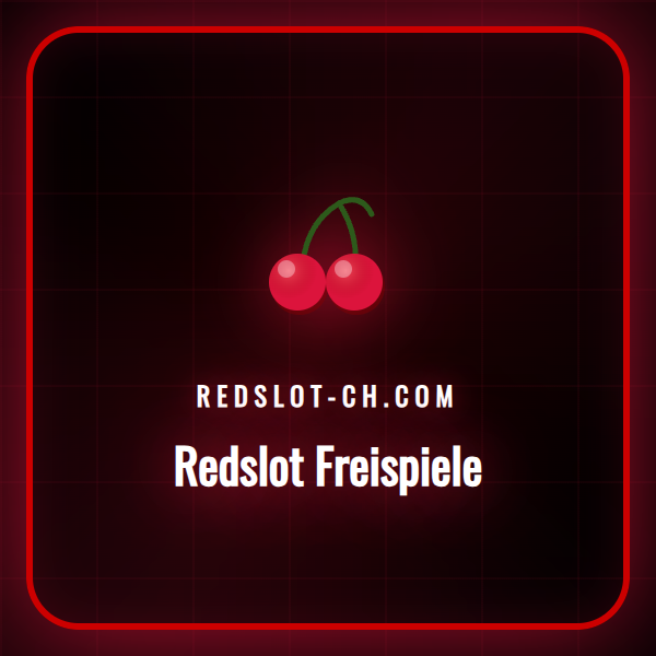 Ein Stapel von Casino-Jetons und leuchtenden Spielautomaten-Symbolen, die Redslot Freispiele und Bonusangebote für Schweizer Spieler symbolisieren.
