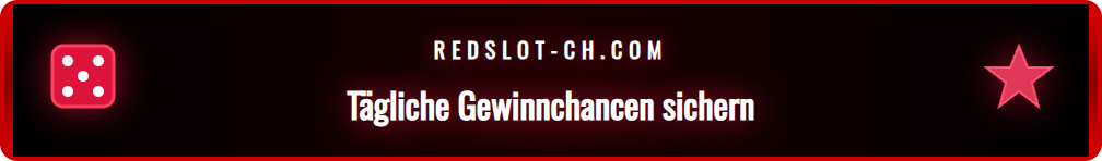 Nahaufnahme des Redslot Glücksrads mit verschiedenen Preissegmenten.