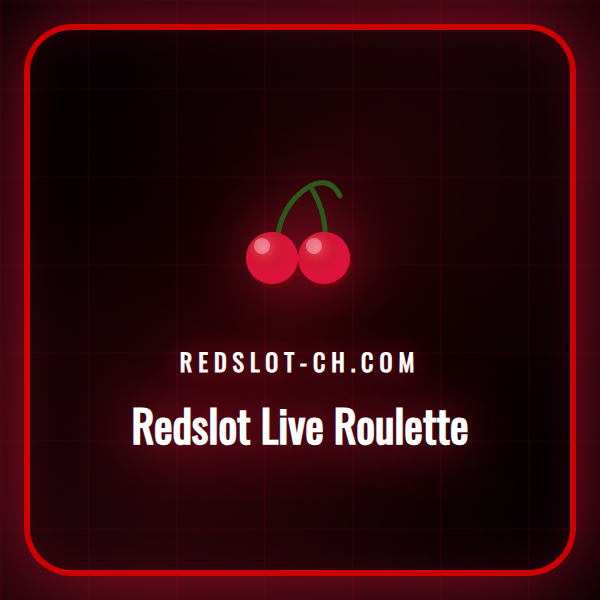 Eleganter Live-Roulette-Tisch mit professionellem Croupier bei Redslot.
