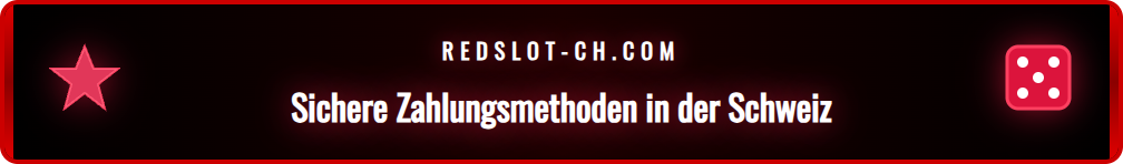 Logos von Schweizer Zahlungsmethoden wie TWINT, PostFinance und UBS vor dem Hintergrund eines Online-Casino-Interfaces.