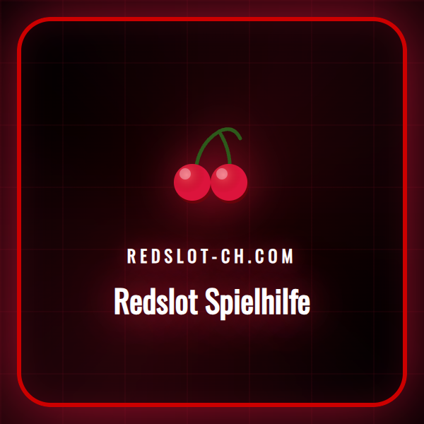 Symbole für verantwortungsbewusstes Spielen im Rahmen der Redslot Spielhilfe.
