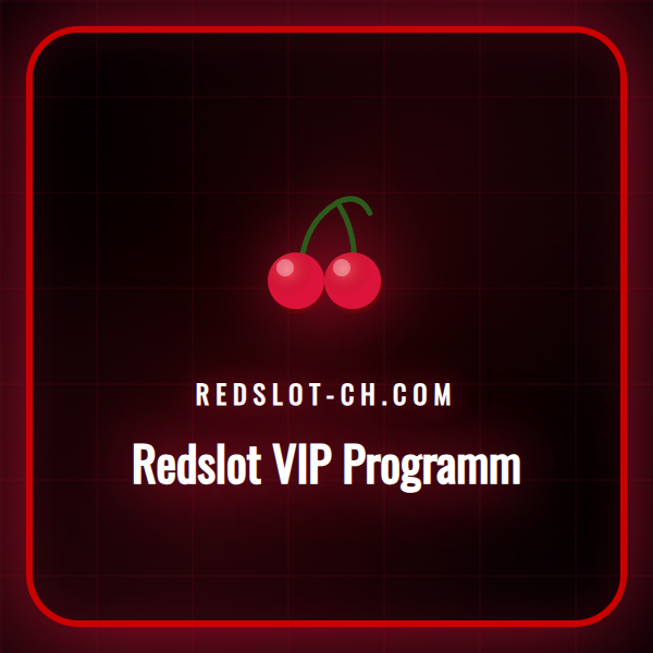 Exklusiver Einblick in das Redslot VIP Programm für Schweizer Spieler.